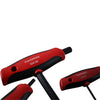 Wiha 334 ComfortGrip Metric Ball End Hex T-Handle Allen Wrench Driver 5-Piece Set