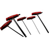 Wiha 334 ComfortGrip Metric Ball End Hex T-Handle Allen Wrench Driver 5-Piece Set