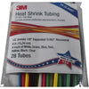 NEW 3M FP-301 Thin Wall Heat Shrink Tubing Pack 1/8 Inch 24-22 AWG 28 Tubes Multi