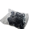 Pack of 23 NEW Caplugs CCF-1 1/4-10-14 Black LDPE Round Tubing Plastic End Cap Plug