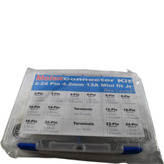 NEW Molex Mini-Fit Jr Connector Kit 2-24 Pin 4.2mm 13A Assortment Terminals Box