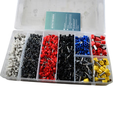NEW Camtek K-BM-009 1800 PCS Assortment Ferrule Wire Crimp Connector Kit AWG 22-7