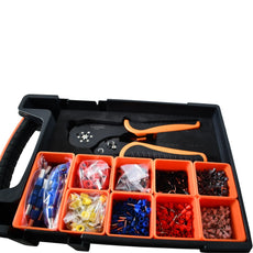 SWANAMB 16-6+1800 Hexagonal Ferrule Crimping Tool Kit AWG 30-5 Crimp Plier Case