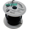 NEW Consolidated 822-0-P 18 AWG Stranded PVC Black Hook Up Wire Spool 200 FT