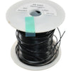 Remington Industries UL1007 24 AWG Stranded PVC Black Hook Up Wire Spool