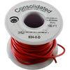 Consolidated 824-2-D 16 AWG Stranded PVC Red Hook Up Wire Spool