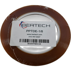 NEW Bertech PPTDE-1/8 Double Sided Polyimide Tape Amber 1/8 Inch x 36 Yards