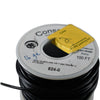 NEW Consolidated 824-0 16 AWG Stranded PVC Black Hook Up Wire Spool 100 FT