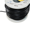 NEW Consolidated 824-0 16 AWG Stranded PVC Black Hook Up Wire Spool 100 FT