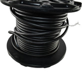 Southwire Seoprene SEOOW 14 3 AWG 600V Black Portable Power Cord Partial Spool