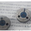 Accu-Gage 10-32 UNF-2A Go NoNo Thread Ring Gage Set 10-32 UNF 2A PD .1688 .1658
