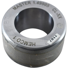 HEMCO 1 Master Setting Ring Gage Class XX 1.49905 Inch Chrome Ring Gauge