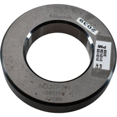 Mitutoyo 177-291 Series 177 Steel Master Setting Ring Gage 1.6 Inch Diameter