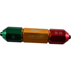 iMGages Double Ended Plug Pin Gage Handle ONLY Range 0.251'' - 0.500'' Go No-Go