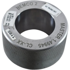 HEMCO 2 Class XX Master Setting Ring Gage 1.49945'' ID Precision Ring Gauge