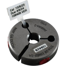 Vermont Gage J468064-2 7/16-28 UNEF 2A NoGo Thread Ring Gage