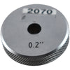 Master Setting Ring Gage 0.2 Inch Plain Bore Calibration Standard