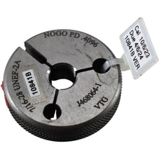 Vermont Gage J468064-1 7/16-28 UNEF 2A NOGO Thread Ring Gage 0.4096 PD