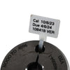 Vermont Gage J468064-1 7/16-28 UNEF 2A NOGO Thread Ring Gage 0.4096 PD