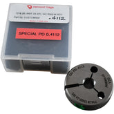 NEW Vermont Gage CUSTOM556 Special 7/16-28 UNEF 2A GO Thread Ring Gage 0.4112 PD