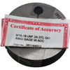 NEW Vermont Gage 361144512 9/16-18 UNF 2A GO Thread Ring Gage 0.5250 PD Steel