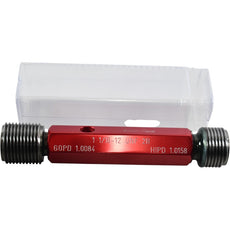 Accu-Gage 1 1/16-12 UNF 2B Double End Thread Plug Gage GO 1.0084 HI 1.0158 PD