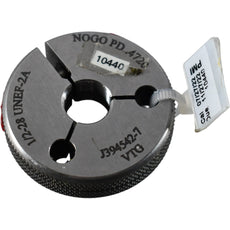 Vermont Gage 1/2-28 UNEF 2A NOGO Thread Ring Gage 0.4720 PD