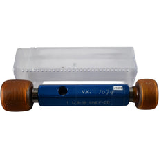 VK 1-1/8-18 UNEF-2B Thread Plug Gage GO PD 1.0889 NOGO PD 1.0951 Double-End