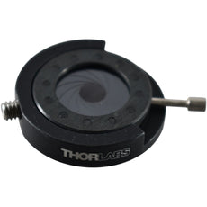 Thorlabs ID15 Mounted Iris Diaphragm Continuously Variable Aperture 15mm Max