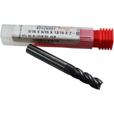 NEW Accupro 42526921 Carbide Square End Mill 5/16 4 Flute AlTiCrN Coating