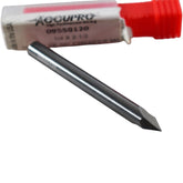 NEW Accupro 09550120 Chamfer Mill 1/4 60 Degree 2 Flute Solid Carbide Uncoated