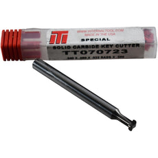 NEW Internal Tool TT070723 Solid Carbide Key Cutter Woodruft Slotting Mill