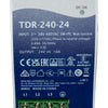 NEW MEAN WELL TDR-240-24 Three Phase DIN Rail Power Supply 24V 10A 240W