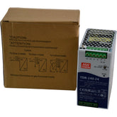 NEW MEAN WELL TDR-240-24 Three Phase DIN Rail Power Supply 24V 10A 240W