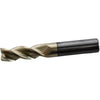 NEW Accupro 65250045 Carbide Square End Mill 3/8 3 Flute ZrN Coating Aluminum