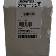 NEW Phoenix Contact 2905597 Phase Monitoring Relay EMD-SL-PH-690 3-Phase 208-690V