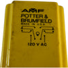 AMF Potter Brumfield 120VAC Adjustable Time Delay Relay 8 Pin Plug In