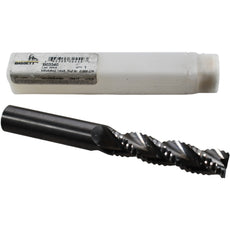NEW Bassett B03540 Solid Carbide Roughing End Mill 5/8 3 Flute Aluminum Milling
