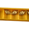 Pack of 4 NEW Kennametal DPGR432 KC730 DCGR150408 Top Notch Carbide Inserts