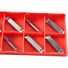 Pack of 10 NEW ARNO 63002-ALU AK10 Solid Carbide Lathe Grooving Inserts