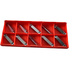 Pack of 10 NEW ARNO 63002-ALU AK10 Solid Carbide Lathe Grooving Inserts
