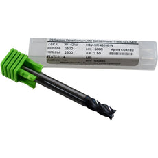 NEW Helical Solutions 30142W HSV-SR-40250-W 4 Flute Carbide Square End Mill