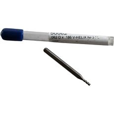 NEW Harvey Tool 50062 3 Flute Carbide Variable Helix Corner Radius End Mill