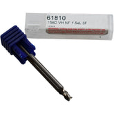 NEW Harvey Tool 61810 3 Flute Carbide Variable Helix Corner Radius End Mill