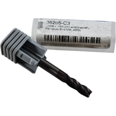 NEW Harvey Tool 36205-C3 4 Flute Carbide Miniature Corner Radius End Mill 1/4