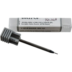 NEW Harvey Tool 64431-C6 3 Flute Carbide Variable Helix Corner Radius End Mill 1/32''