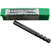 NEW Design-Rite XL D6441250 W/.063R 1/4 Carbide Corner Radius End Mill 4 Flute