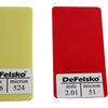 DeFelsko PosiTector Precision Plastic Shims Calibration Standard Gage Block Set