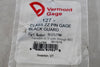 NEW Vermont Gage 911212700 Class ZZ Black Guard 0.127 Inch Minus Pin Gage