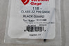 NEW Vermont Gage 911211800 Class ZZ Black Guard 0.118 Inch Minus Pin Gage